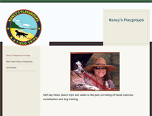 Tablet Screenshot of nancysplaygroups.com